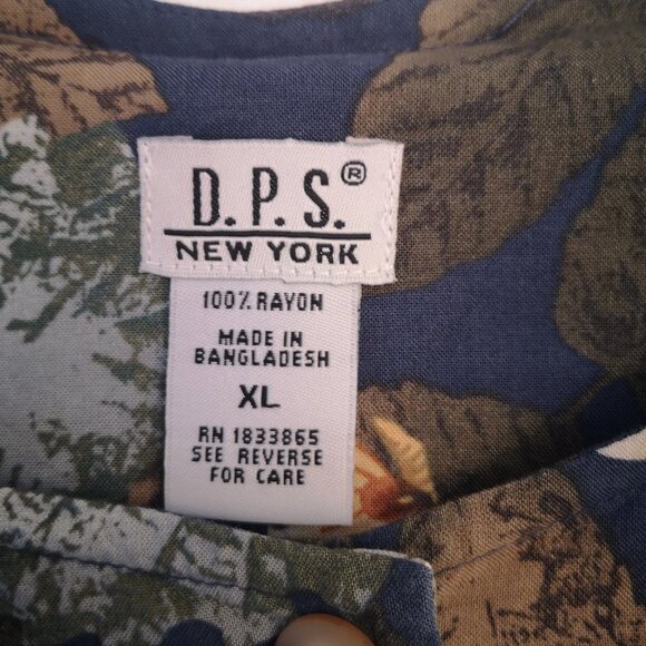 D.P.S. New York Ladies Multi Colored Sleeveless Size XL Maxi Dress - Picture 3 of 6